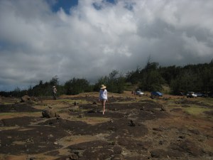 Picking my way through the 'ruins'